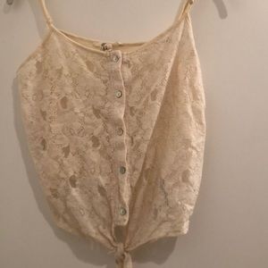 Lace Forever 21 Tank Top